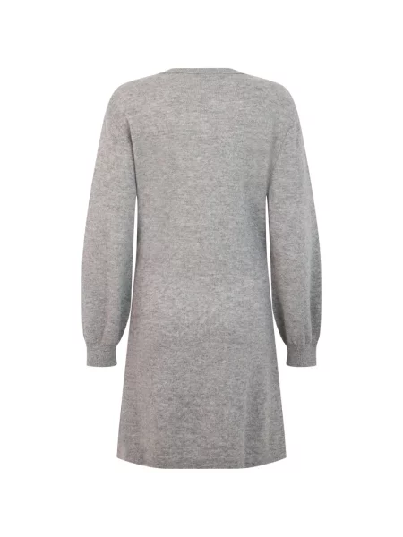 Lung rochie mini Lisa Yang gri