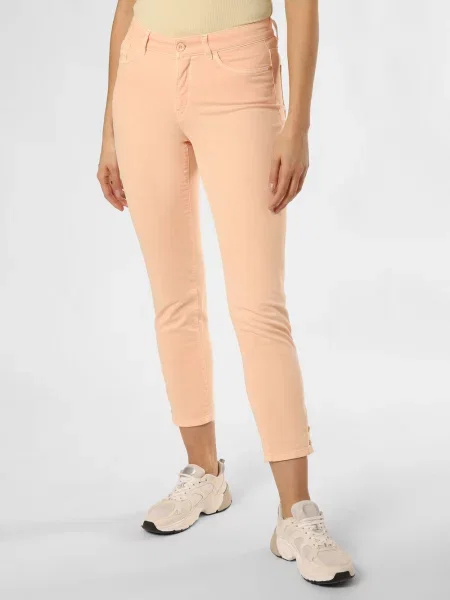 Marc Cain Collections Spodnie Kobiety jednolity 42 pomarańczowy