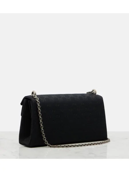 Geantă Gucci din canvas negru