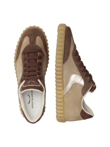Sneakersy Voile Blanche zamszowe brązowe