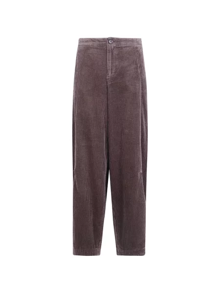 Pantaloni Jcsophie de catifea cord maro