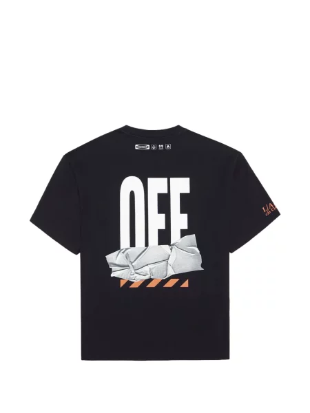 Tričko L/ab C/o Off-white biela