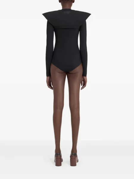 Fular Mm6 Maison Margiela negru