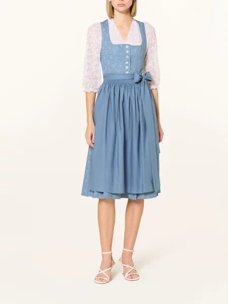 Johann & Johanna Dirndl Halenka S Rukávem bílá
