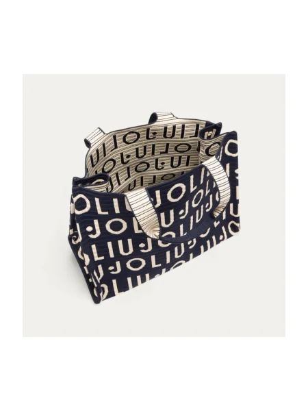 Liu Jo Geantă shopper + borsetă albastru