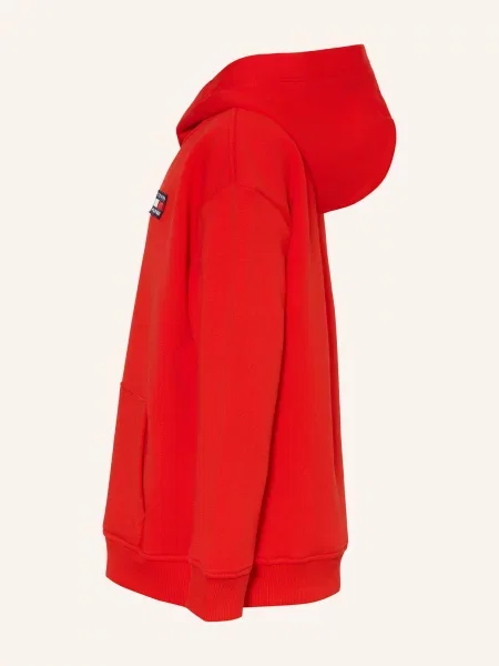 Tommy Hilfiger Bluza Z Kapturem rot biała