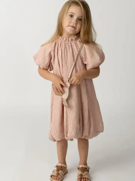 Donsje Dievčenské šaty Dilan Dress ružová
