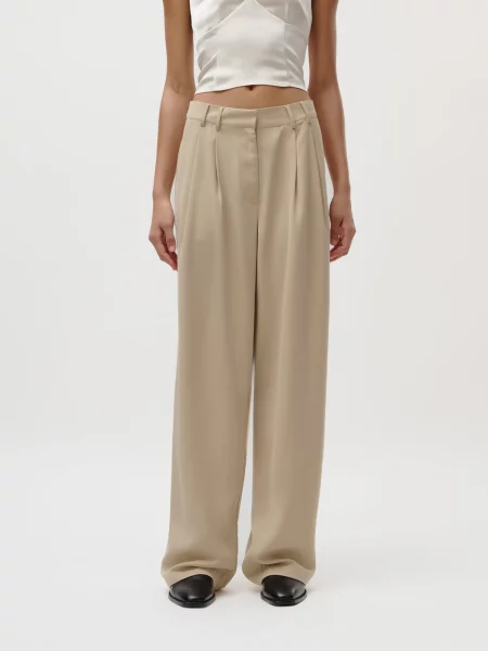LeGer by Lena Gercke Pantaloni cutați Kora crem