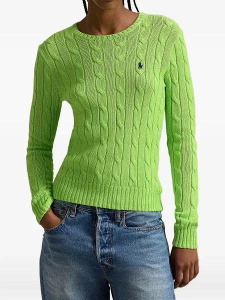 Pulover Polo Ralph Lauren cu decolteu în V roz