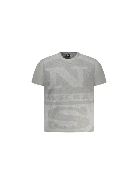 Tricou North Sails cu mâneci scurte gri