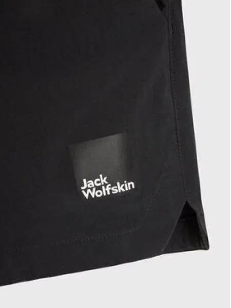 Jack Wolfskin Medžiaginiai šortai Teen juoda