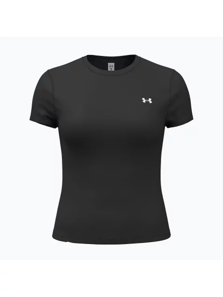 Tricou de antrenament pentru femei Under Armour Motion Fitted EMEA black/white alb