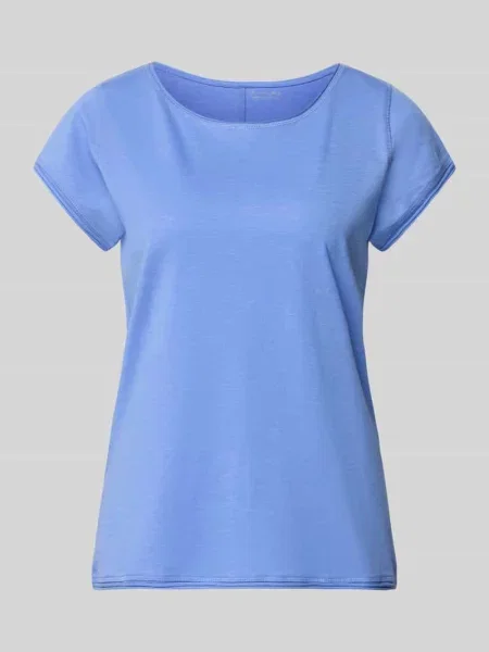 T-shirt z okrągłym dekoltem Christian Berg Woman niebieska