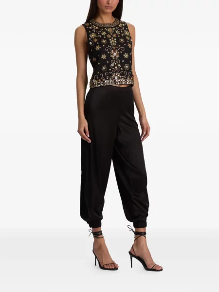 Top Alice + Olivia negru