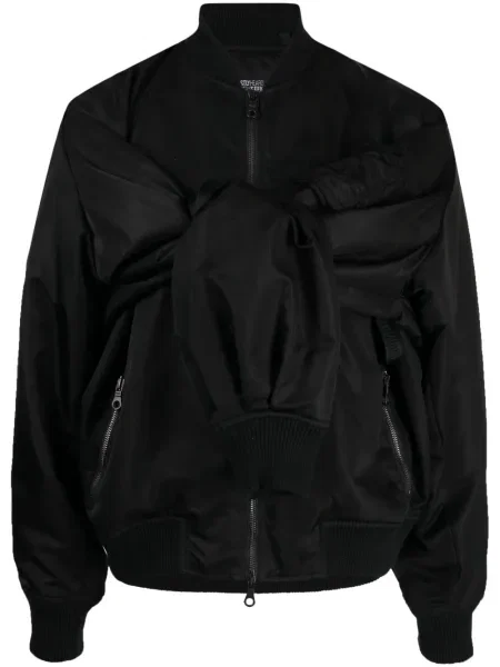 Geacă Mostly Heard Rarely Seen cu broderie negru