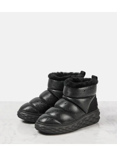 Botine Jimmy Choo din piele negru