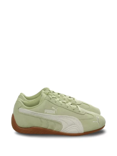 Sneakerși Puma Suede din piele de căprioară verde