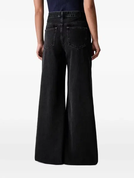 Blugi cu picior larg Scotch & Soda negru