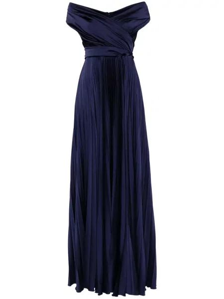Rochie maxi Talbot Runhof albastru