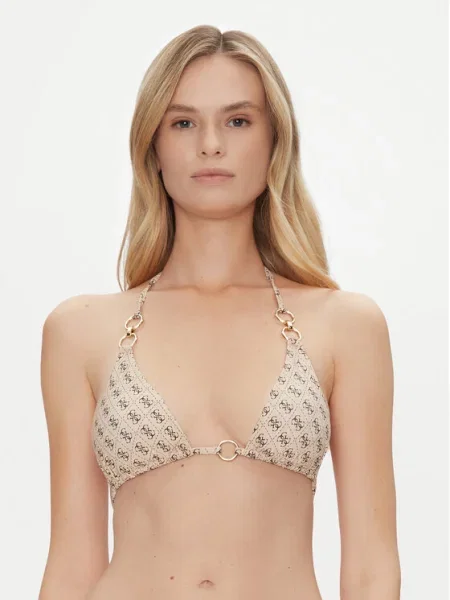 Guess Bikini partea de sus bej