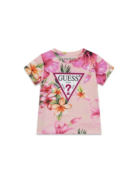Футболка Guess розовая