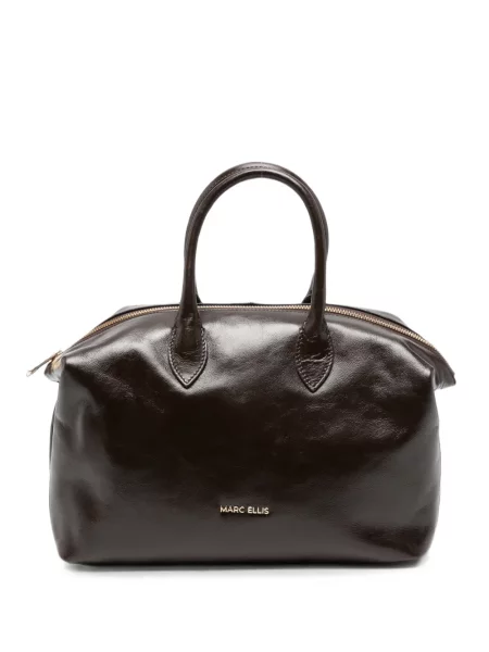 Geantă shopper Marc Ellis din piele maro
