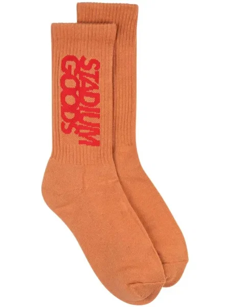 Șosete Stadium Goods® cu autograf portocaliu