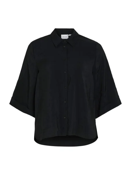 VILA Bluză VIHULA' negru