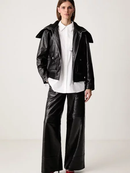 Karl Lagerfeld куртка шкіряна