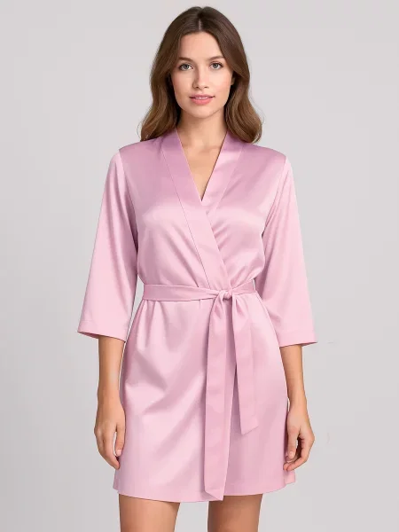 Халат Leinle рожевий