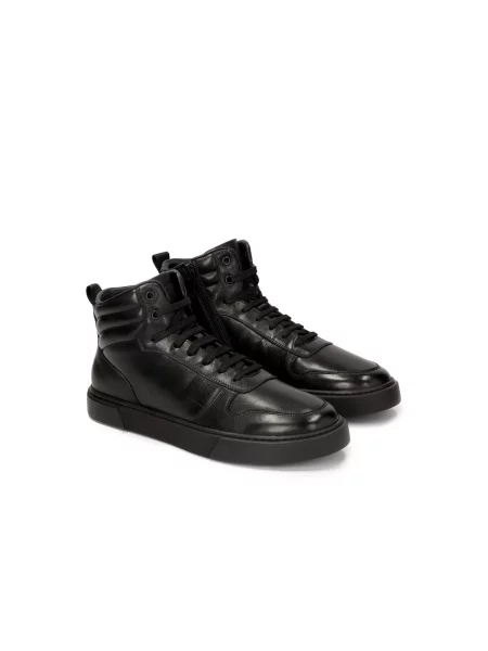 Sneakersy Kazar skórzane czarne