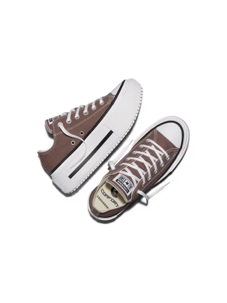 Converse Teniși Chuck Taylor All Star Lift Double Stack maro