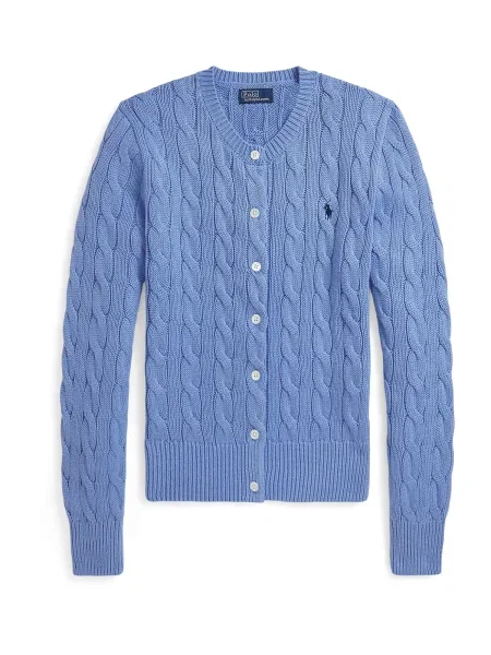 Polo Ralph Lauren Geacă tricotată albastru