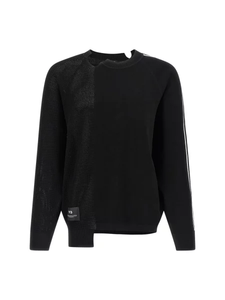 Dzianinowa bluza Y-3 czarna