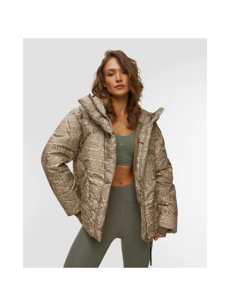 Dámska Páperová Bunda Adidas By Stella Mccartney zelená