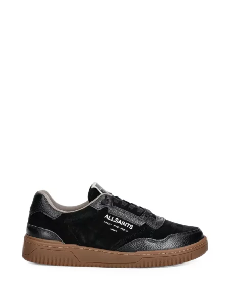 Sneakerși Allsaints cu imagine negru