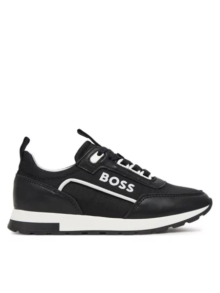 Sneakersy BOSS czarne