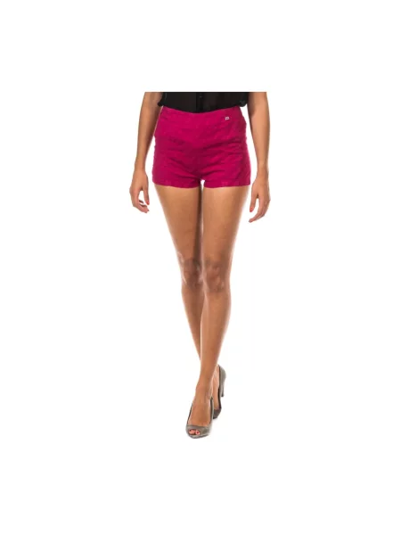 Szorty Met z wysoką talią różowe