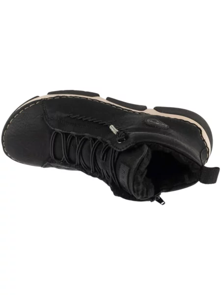 Botine Rieker cu șireturi negru
