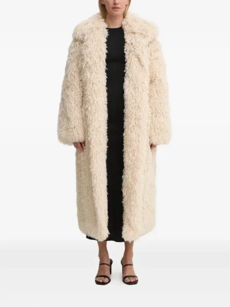 Długa sukienka maxi Nanushka garniturowa czarna