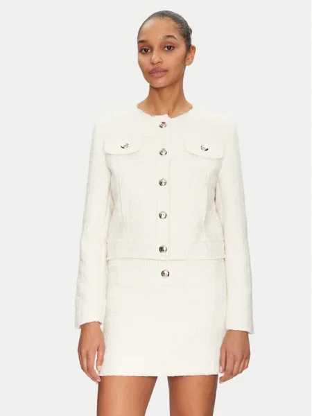 Сако Morgan VOYA с едно копче с изчистен дизайн VOYA бежово