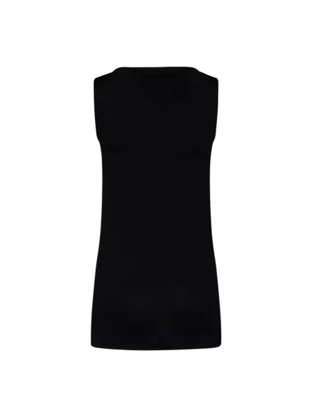 Top Wolford z dekoltem w łódkę czarny