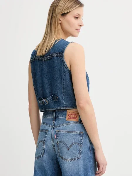 LEVI'S ® Vestă de costum denim albastru