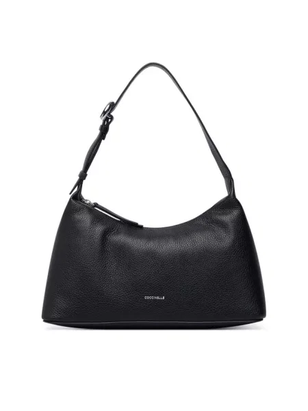 Coccinelle torebka hobo skórzana czarna