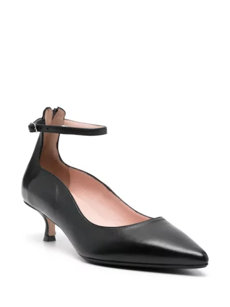 Pantofi cu toc Anna F. din piele negru