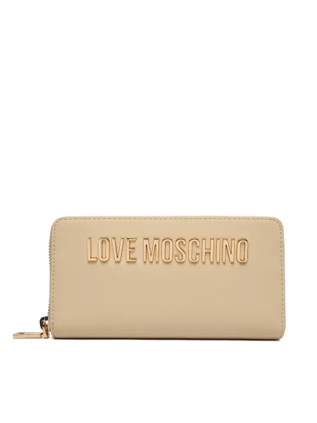 LOVE MOSCHINO Portofel bej