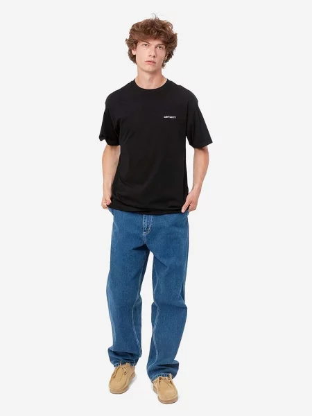 Μπλούζα Carhartt Wip με κέντημα μαύρο
