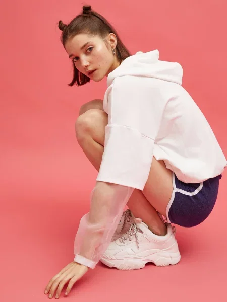 Kratke hlače Koton modra