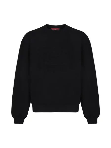 Bluza Gucci z dżerseju czarna