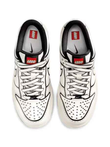 Sneakerși copii Nike Dunk alb